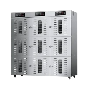 UCK 99-tray industrial food dehydrator with stainless steel trays for food drying