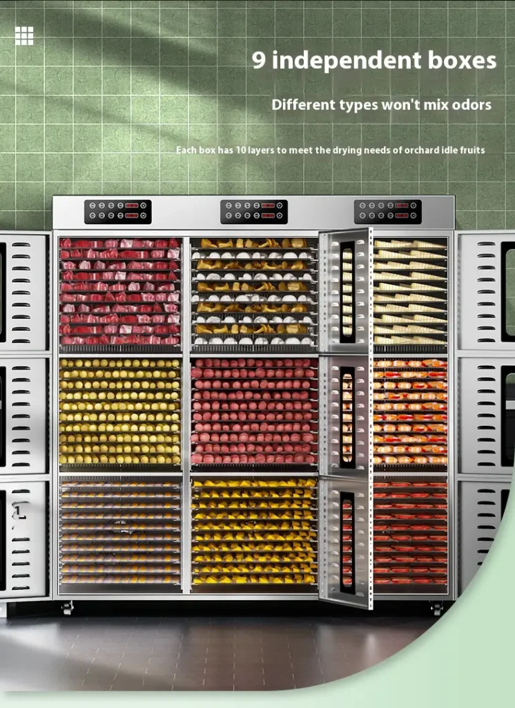 industrial food dehydrators in UCK production workshop